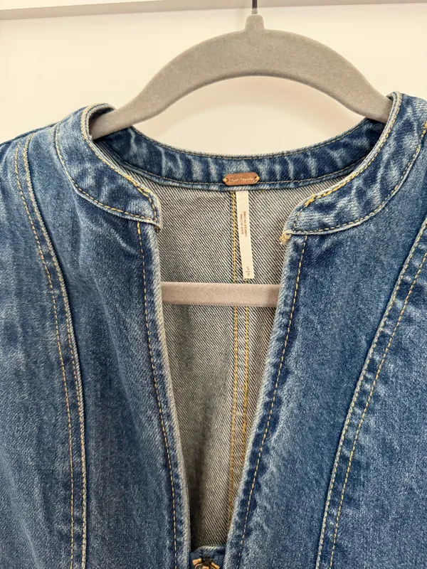 Free People Denim Dress - Image 2