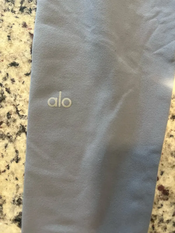 Grey Alo Yoga Leggings Small - Image 2