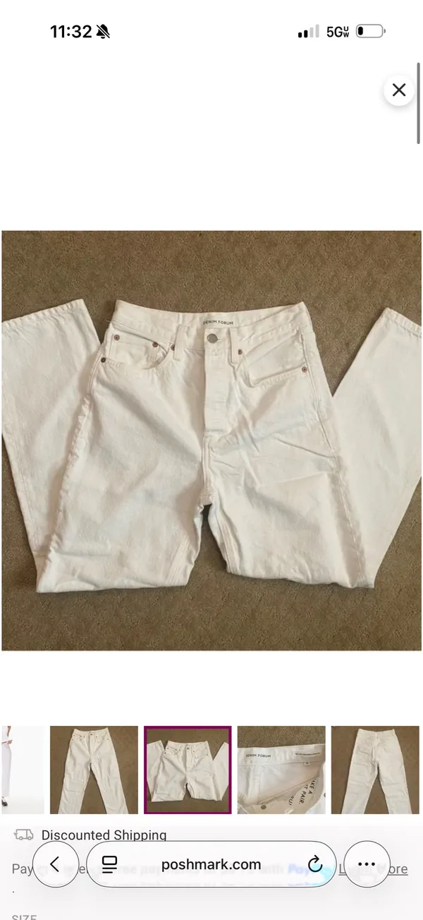 Denim Forum Aritzia Jeans High-Rise - Image 2