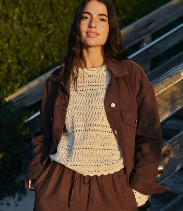 Abercrombie and Fitch Crochet Sweater - Image 5