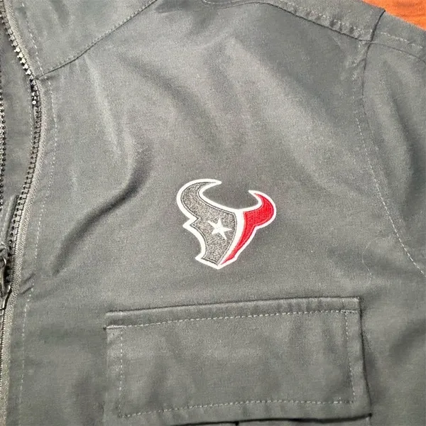 Antigua Women's‎ Houston Texans Black Full-Zip Jacket Size L - Image 2