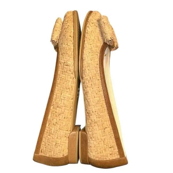 Stuart Weitzman Tan Candy Cork Flat Shoes(6.5M) - Image 3