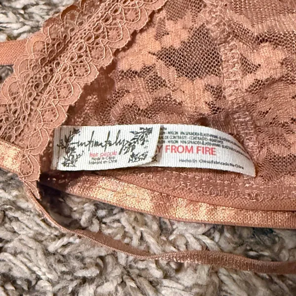 Free People Lace Triangle Bra - Image 2