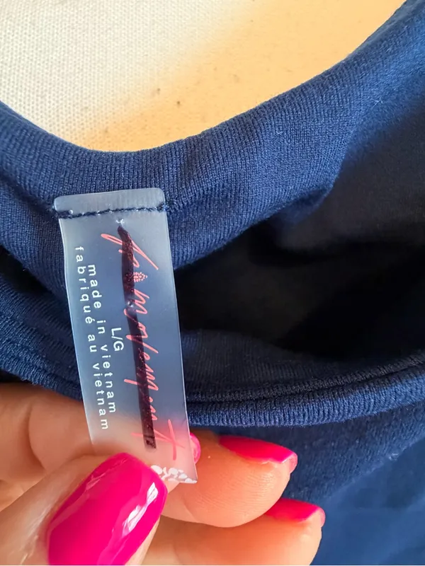 Free People Movement Swing of Things Color block Tennis Dress size large NWOT - Image 10