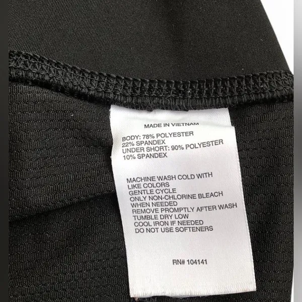 DSG Women's Performance Skort Skirt Black Mid-Rise Built-in-Shorts Size XS - Image 8