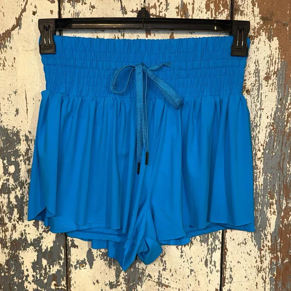 Flowy Athletic Women's Shorts size Medium Blue - Image 2