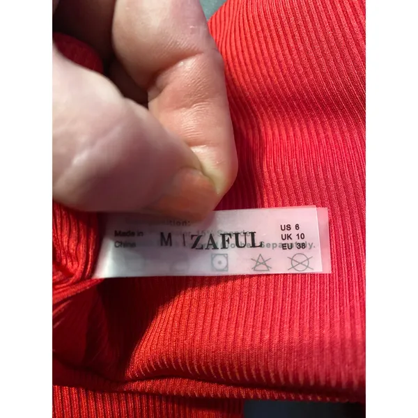 Brand New Zaful Women's Size 6 Red Bikni Set Bottoms Top - Image 5