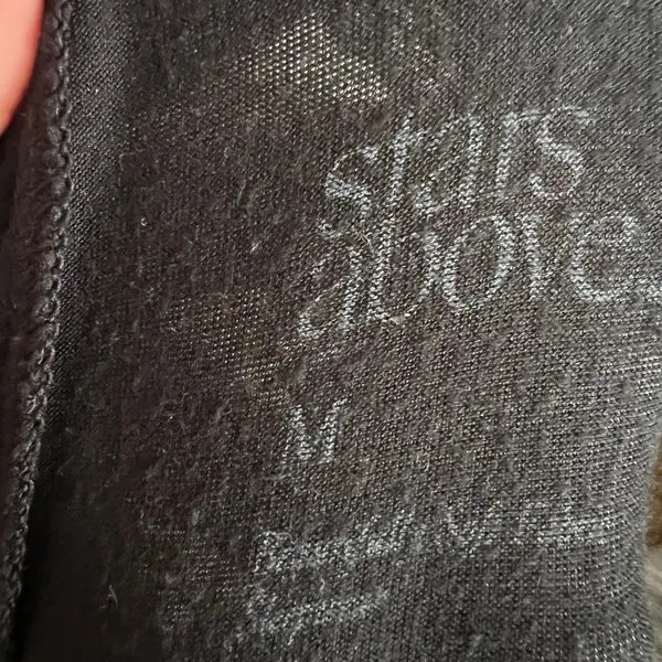 Stars Above Black Lace Babydoll Dress, Y2K Soft Goth Indie Sleaze Romantic Goth‎ Medium - Image 4