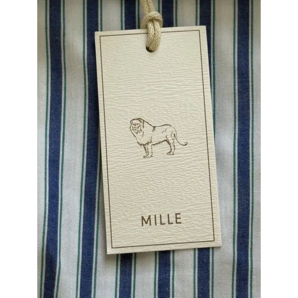 Mille‎ Resort And Travel NWT Anais Dress Size XS Blue White Stripe *Missing Sash - Image 6