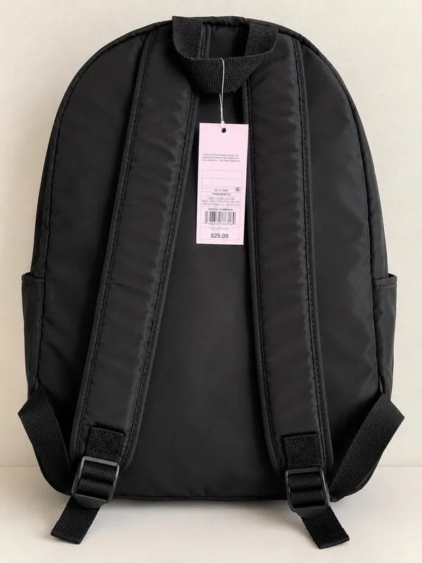 Wild Fable™ Nylon Collegiate Dome Backpack – Black - Image 4