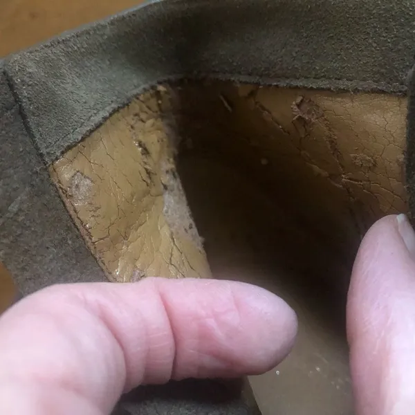 Coach Colleen Brown Suede Leather ankle high Booties Boots - Image 5