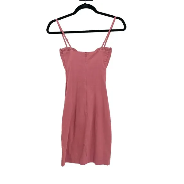ASOS‎ Rare London Pink Midi Cup Dress Size US 2 - Image 6