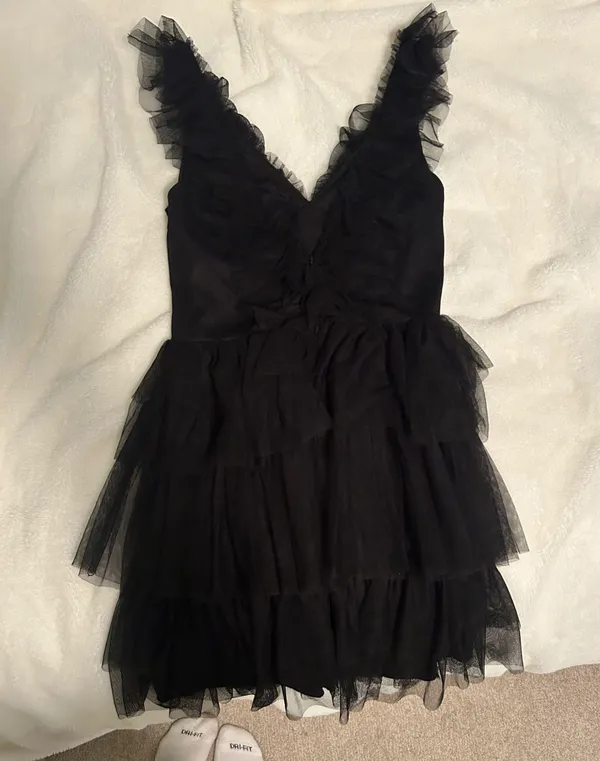 Dillard's Homecoming Dress Black - Image 4