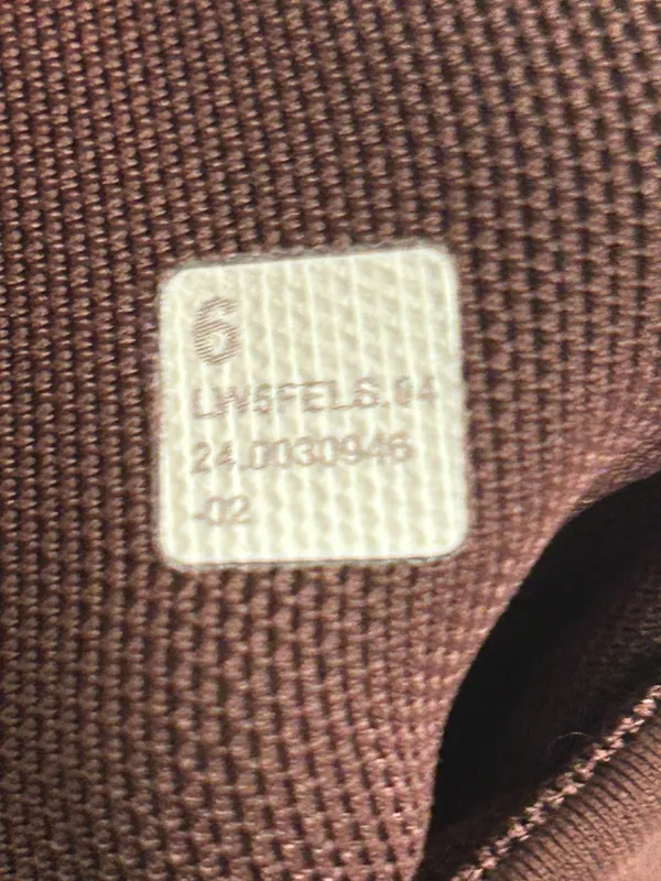 Lululemon Wunder Under SmoothCover High-Rise Tight 25" Size 6 Espresso NWT - Image 7