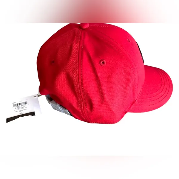 NWT Coach Varsity C Cap Red/ Black M/L - Image 4