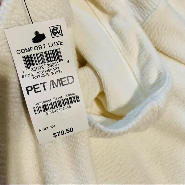 Alfani Cream Long Sleeve Light‎ Warm Sweater - Image 7