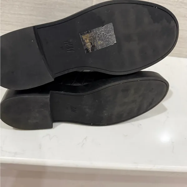 Trench Boots black by h&m size 6 - Image 5
