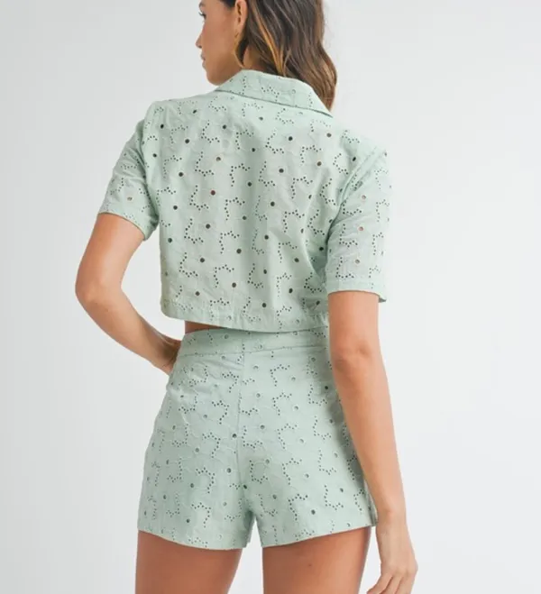Mabel Green Floral Set - Image 3