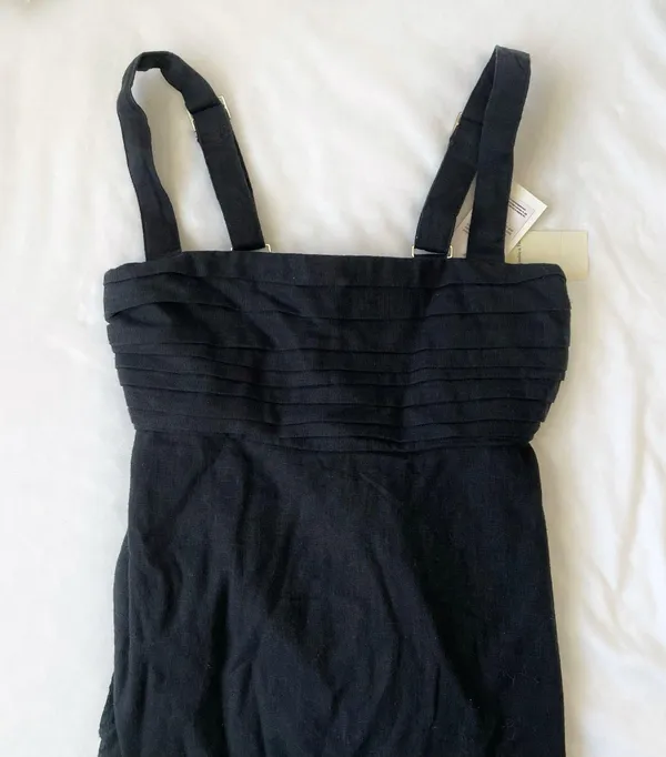 Abercrombie and Fitch Emerson Linen-Blend Skort romper mini dress - Image 2