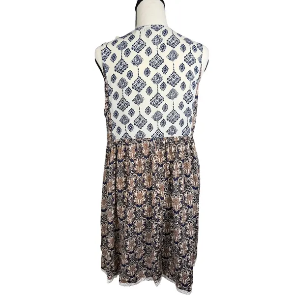 Umgee Sleeveless Floral Festival Mini Swing Dress‎ Size Small NWT - Image 3