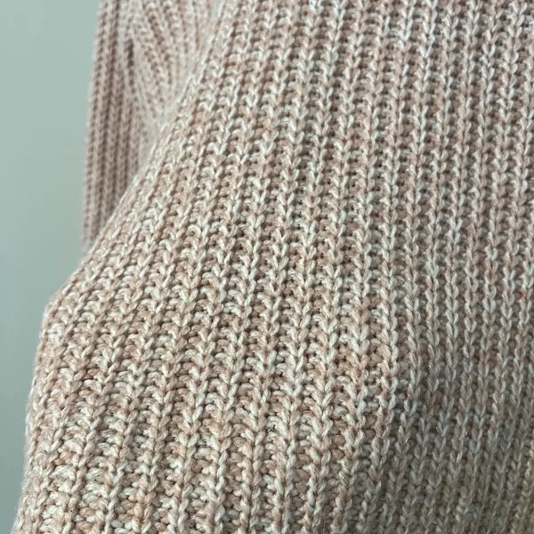 A New Day Cozy Pink Crew Neck Sweater - Image 4