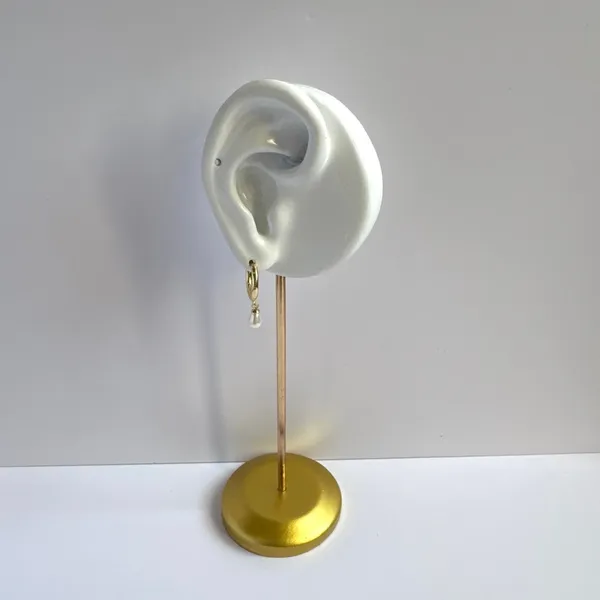 Elegant White Pearl Dangle Drop Earrings for Women - Image 4