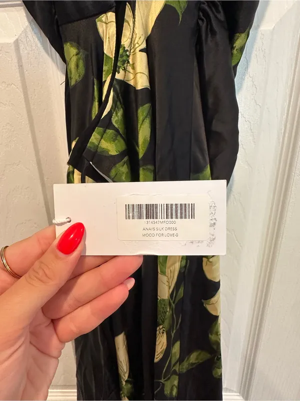 Reformation Anaiis Silk Dress - Image 7