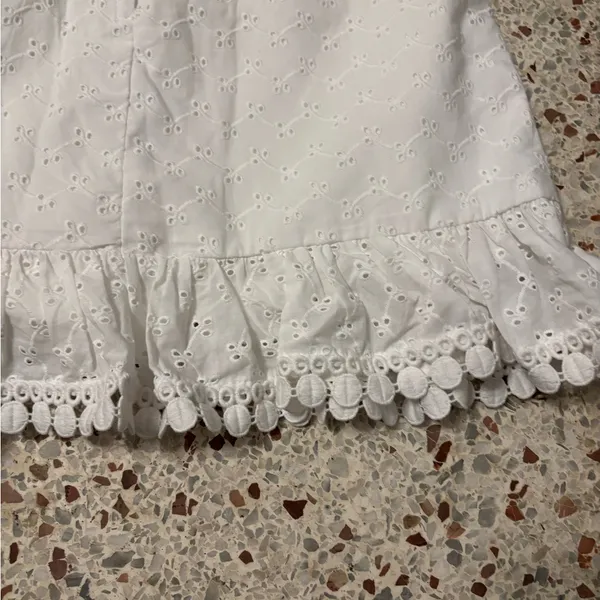Lilly Pulitzer Ellia eyelet skort white size 0 - Image 5