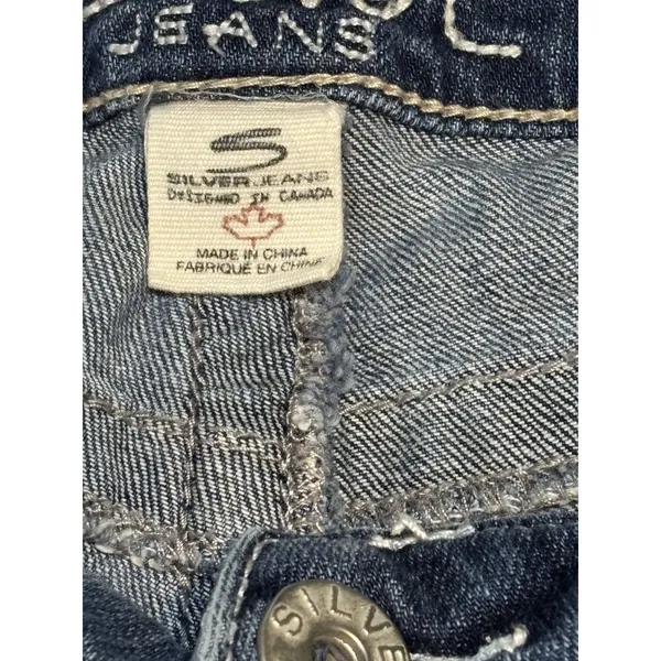 Silver Jeans Aiko Bootcut Jeans W29 L33 Dark Wash Stretch Denim - Image 13