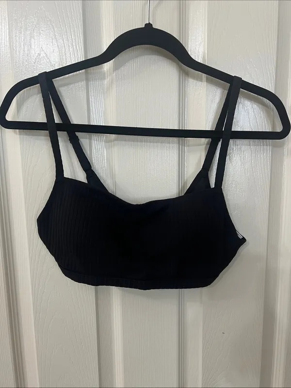 Ribbed Cami-Strap Bra B/C - Image 3