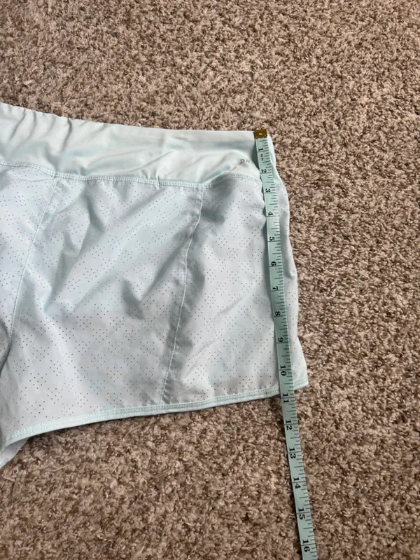 Nike Dri-Fit Light Blue Women's Running Shorts Workout Athletic Wear Activewear - Image 8