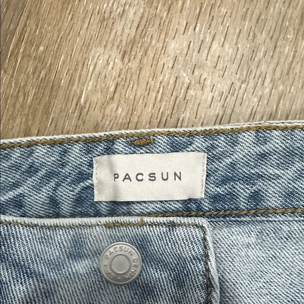Classic Blue Women's Jeans pacing Casey low rise baggy wide leg - Image 3