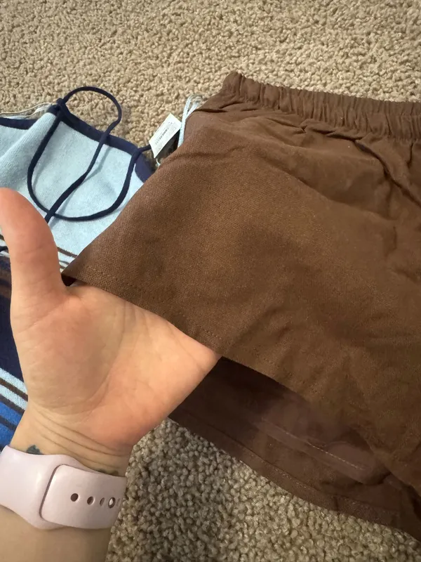Pacsun short & tank set Brown Size M - Image 4