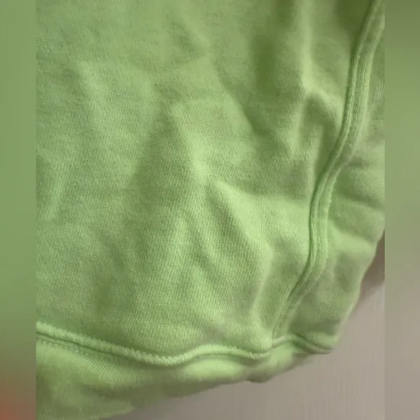 Aerie Crew Spring Fling Pleated Oversized Sleeve Real Fleece Sweatshirt - size L - Image 4