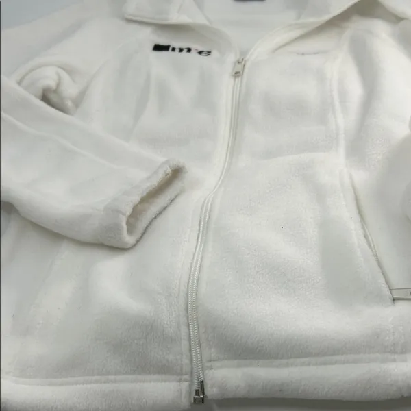 Columbia Soft White Fleece Jacket - Image 13