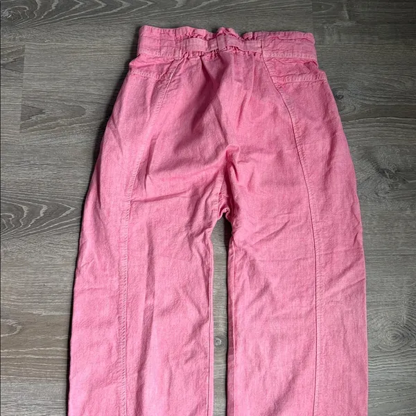 Free People Sky Rider Straight Leg in Rosebloom - Image 12