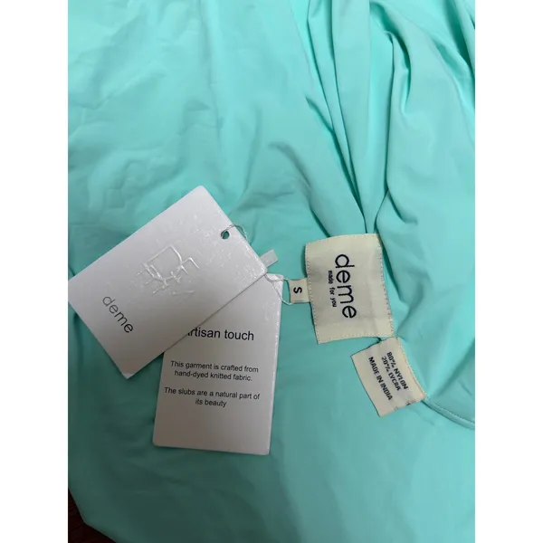 NEW Deme By Gabriella x Revolve Pearl Gown in Mint Green Size Small - Image 6