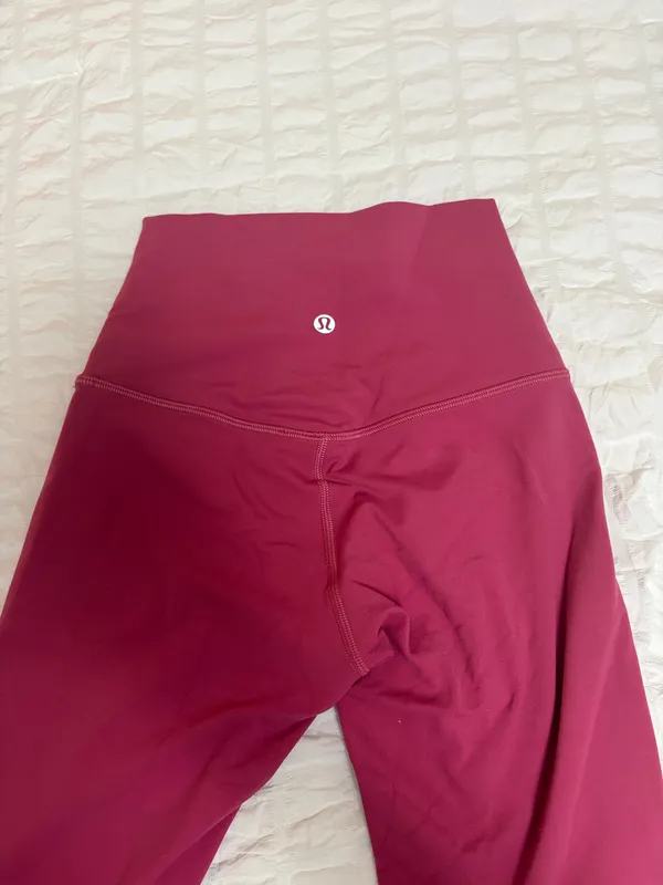 Pink Lululemon leggings size 2 - Image 2
