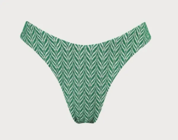 BERLOOK Green Geometric Textured Cut Out TOP AND BOTTOM 03 - Image 7