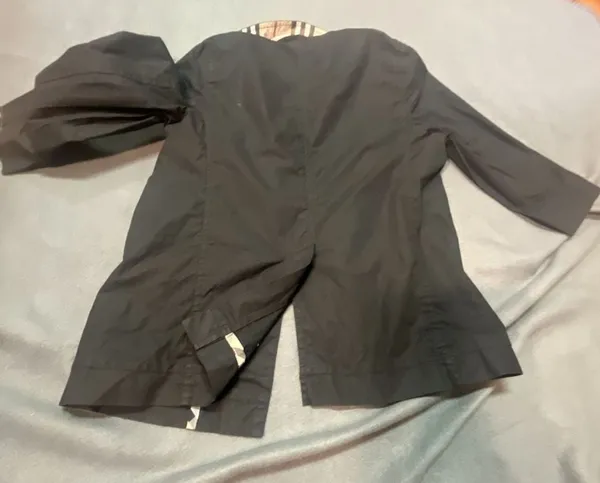 Burberry Lightweight Rain Jacket Trench Coat Black for kids - Image 10