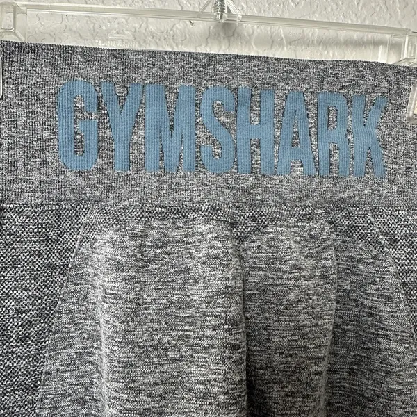 Gymshark Womens Gray Flex High Waisted Seamless Leggings XS Gym‎ Athletic - Image 8