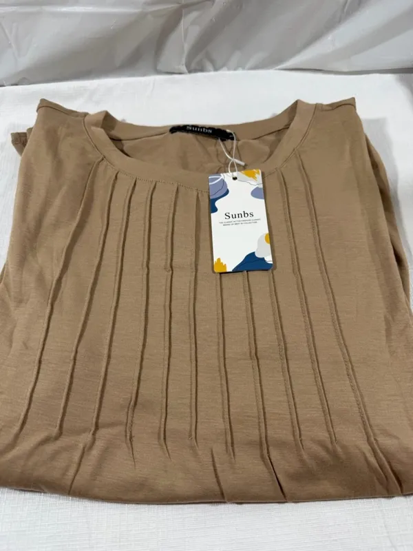 SUNBS Women's Long Sleeve Pleated Shirts - Image 7