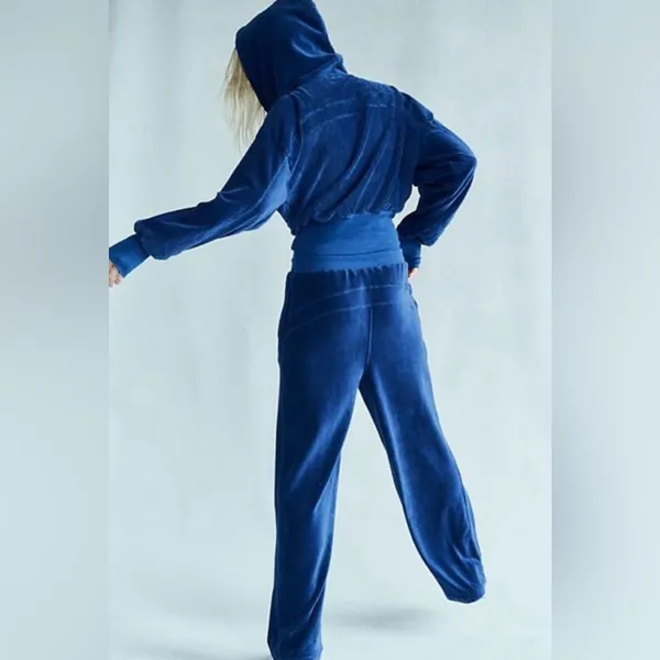Free People Movement SET Lets Volley Velour Set Size: XL - Image 2