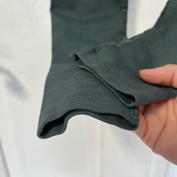 Alphalete green ribbed halo workout activewear’s leggings xs - Image 6