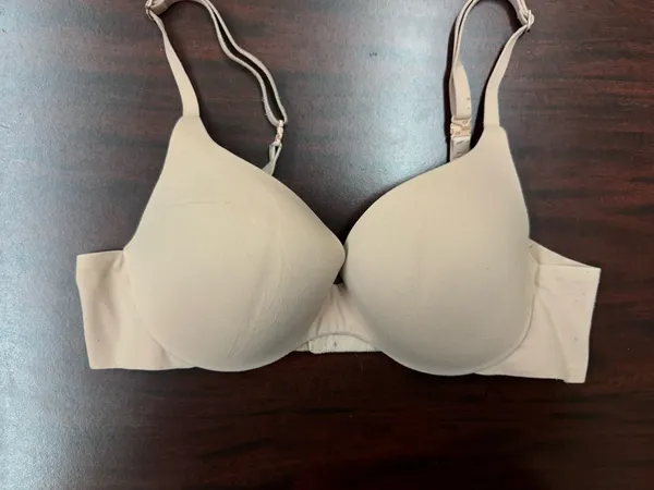 Victoria’s Secret Nude Perfect Shape Bra Size 32B - Image 3