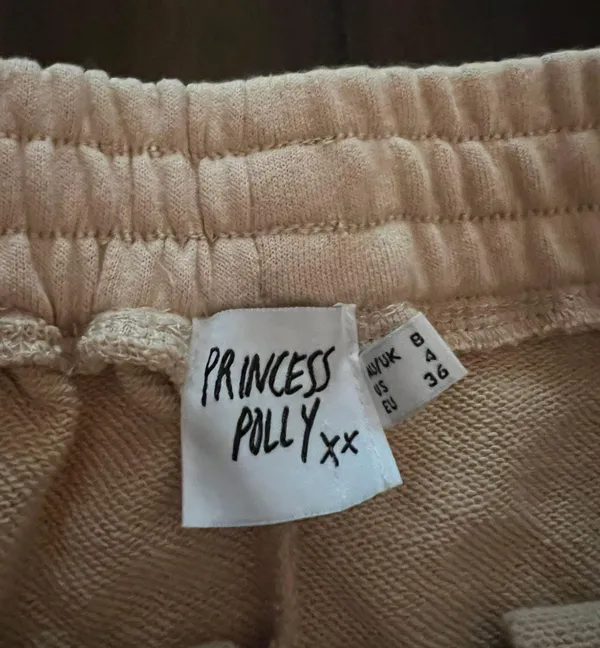 Princess Polly Sweatpants, Light Tan - Image 2