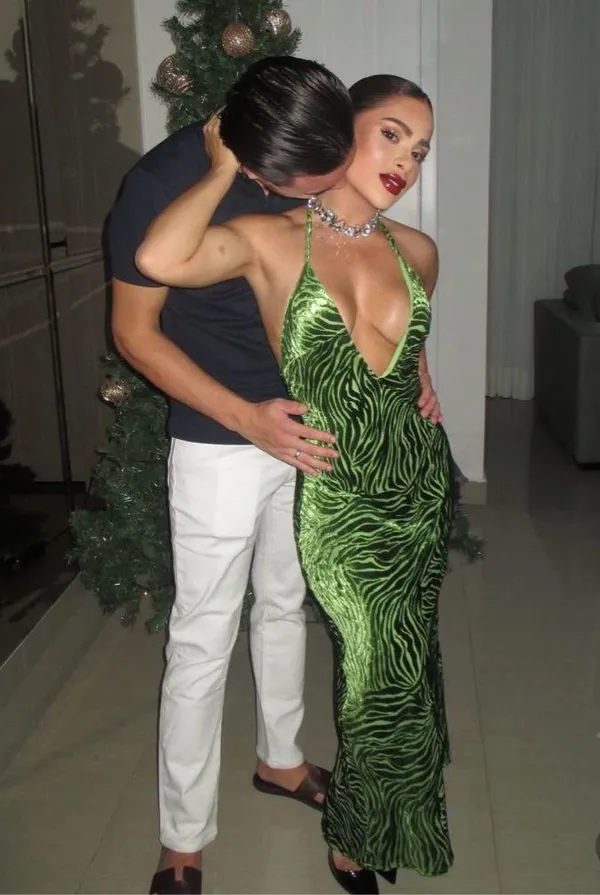 Zara dress gown maxi open back bodycon halter wedding party cocktail - Image 10