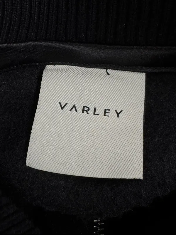 Varley Roselle Half Zip Fleece Sherpa Black Women’s Small - Image 4