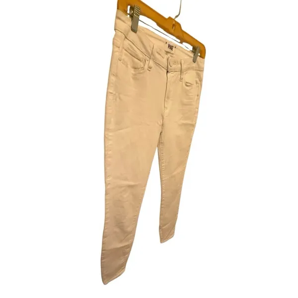 Paige‎ Hoxton Ankle White Jeans nwot - Image 4
