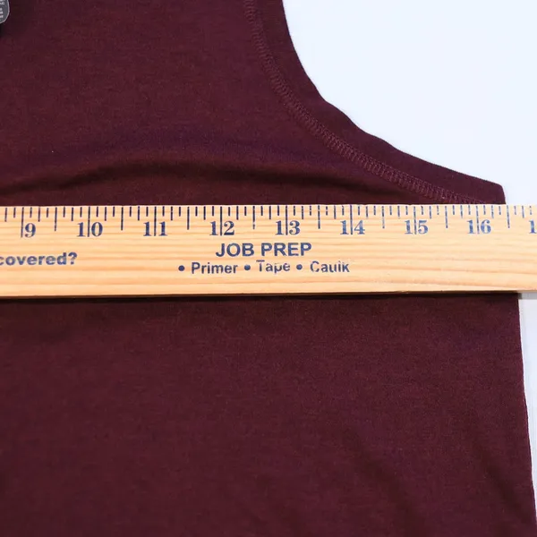Vuori Energy Tank Top Women XS Dreamknit Racerback Activewear Yoga VW123 Maroon - Image 6